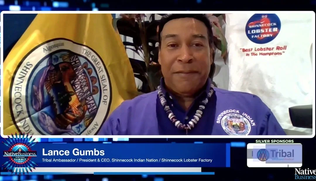 Native Business Video Learning: Watch Entrepreneur Mentoring & Insights from Lance Gumbs, Shinnecock Tribal Ambassador & CEO of Shinnecock Lobster Shack
