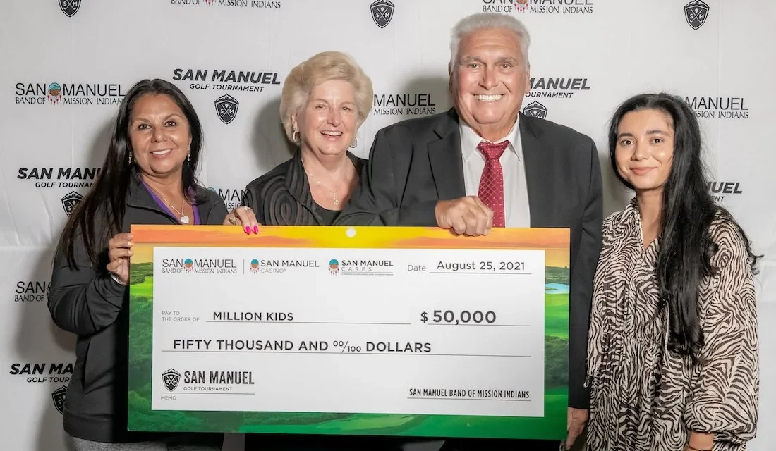 San Manuel’s 22nd Annual Charity Golf Tournament Raises $350k for Seven Nonprofits